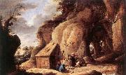 TENIERS, David the Younger The Temptation of St Anthony after oil on canvas